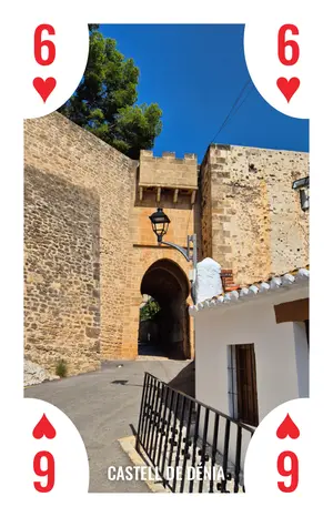 6 de corazones: Castell de Dénia