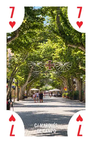 7 de corazones: C/ Marqués de Campo