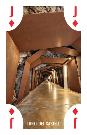 Jota de diamantes: Túnel del Castell