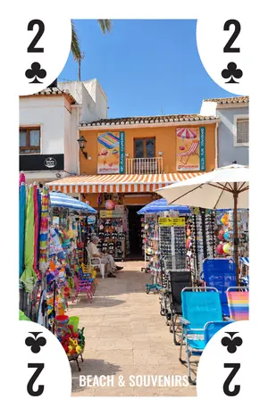 2 de tréboles: Beach & Souvenirs